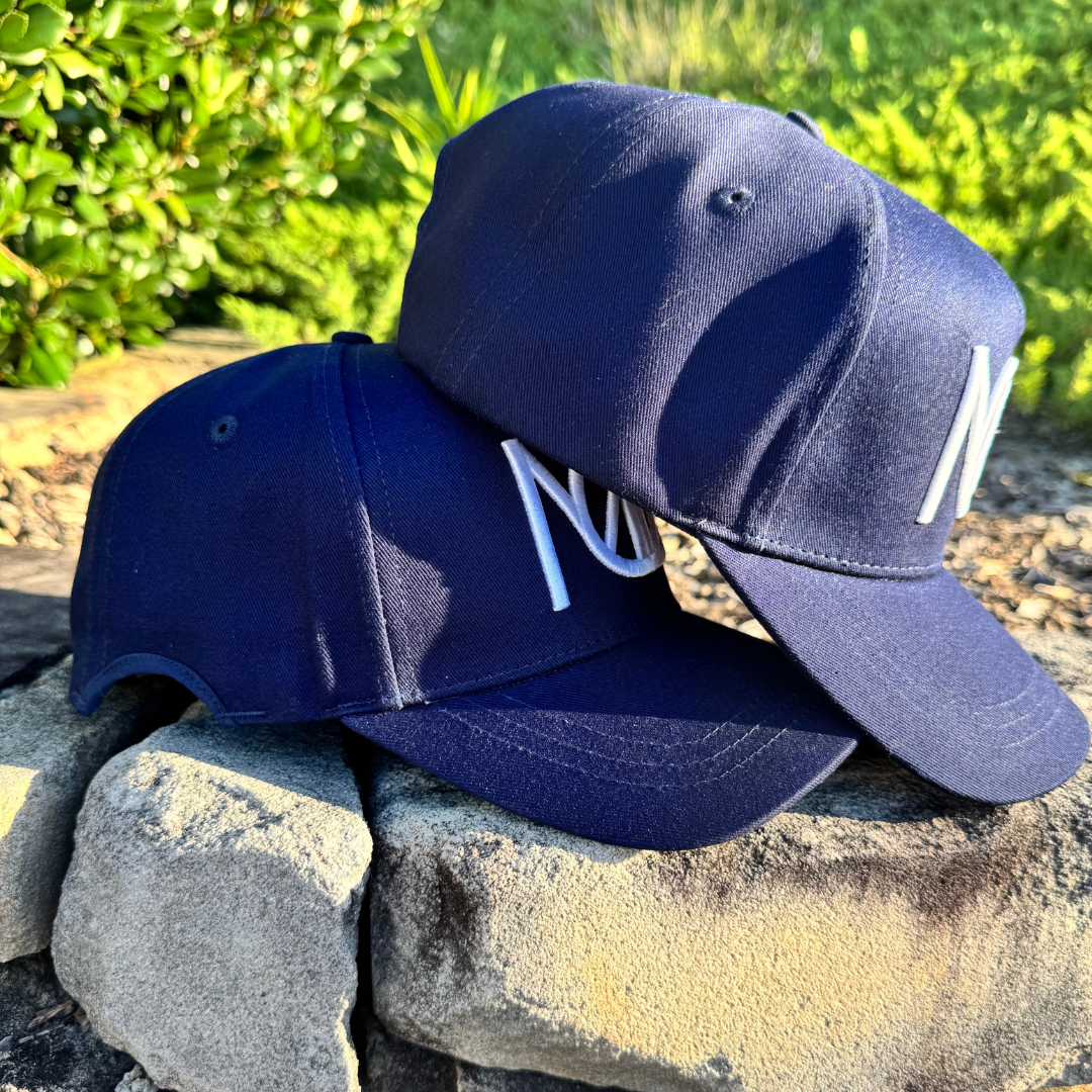 ARCHED 5–Panel Cap – Deep Navy
