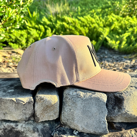ARCHED 5–Panel Cap – Sandstone